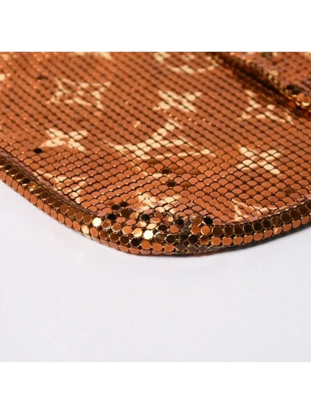 Louis Vuitton Shoulder Bag Monogram Mesh Francis Gold